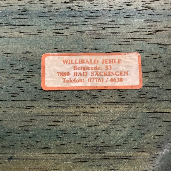 Vintage Sweden Wood Wall Plate - Picture 10 of 10